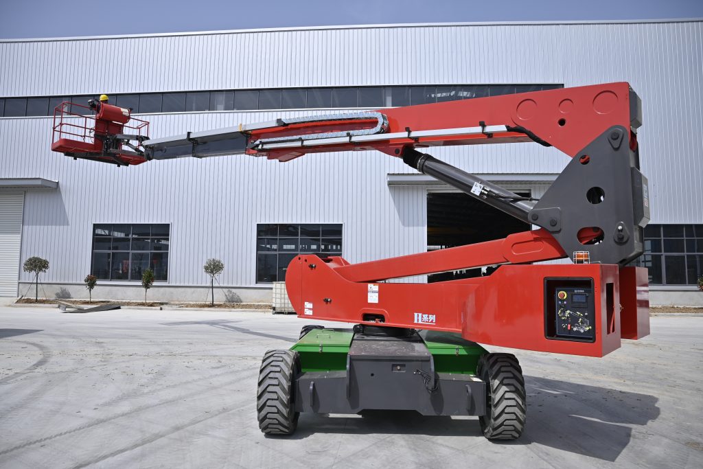 The H-Series Mobile Elevated Work Platforms by Hongshuo Intelligent Equipment redefine aerial access with military-grade durability and intelligent operation.